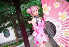 王者荣耀小乔cosplay白丝美腿大胆福利写真-秀人美女