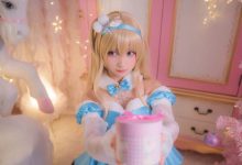 少女前线同人coser索米cos性感白丝美腿写真-秀人美女
