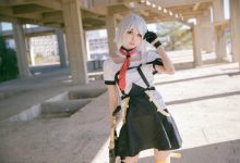甜美可爱《少女前线》cosplay图片-秀人美女