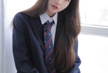 甜美清纯JK美女养眼制服写真图片-秀人美女