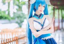 初音未来cosplay爆乳美腿喷血福利诱惑写真-秀人美女