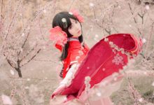 阴阳师樱花妖cosplay写真图片-秀人美女