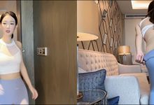 唐安琪瑜伽健身拍摄花絮 [1V-850MB]-秀人美女