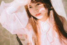 花房姑娘唯美蕾丝美女性感图片-秀人美女