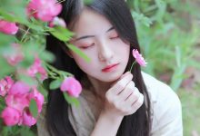 温婉美女清新秀丽写真图片-秀人美女