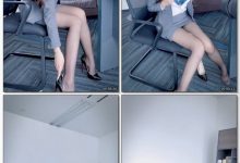 王馨瑶 职业服白衬衣拍摄花絮 [1V-158M]-秀人美女