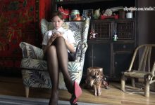 K&M 002-超美足模秀黑丝美脚高清特写镜头 [MP4-1.74G]-秀人美女