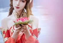 王者荣耀大乔cosplay高清图片-秀人美女