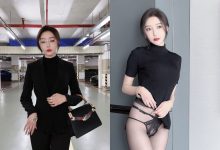 王馨瑶黑色西装拍摄花絮 [1V-1.36G]-秀人美女