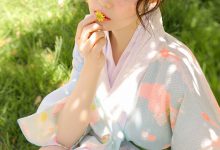 极品和服美女户外艺术性感写真-秀人美女