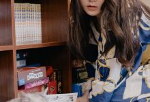 日系和服美女慵懒地板美女写真-秀人美女
