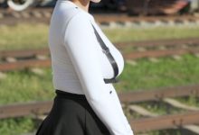 [妖精社视频] 2021.04.01 H2109 《唐飞飞-逆光车站》 [1V/459M]-秀人美女