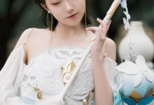 楚留香云梦性感撩人cosplay图片-秀人美女