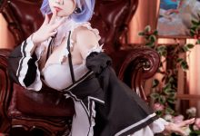 阿雪雪 –  Re从零开始的异世界生活 - 雷姆 [87P+3V-2.94G]-秀人美女