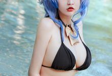 Potato Godzilla – Ganyu Bikini[15P-169.4M]-秀人美女