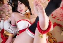 雨波_HaneAme-色欲邪羊巫女寫真書[88P-498MB]-秀人美女