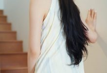 Yeolmu - Banana red micro bikini [75P-914MB]-秀人美女