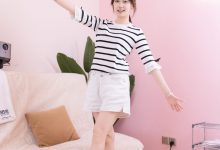 [BoBoSocks袜啵啵] NO.556 香菜-帆布鞋、白棉袜、裸足[149P-1V-5.76G]-秀人美女