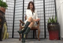 A&F No.242 美女长靴包臀裙短丝足秀 [MP4-3.34GB]-秀人美女