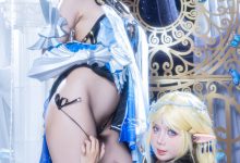 PoppaChan – 鸣潮卡提西亚芙露德莉斯双人[31P+13V-619.2M]-秀人美女