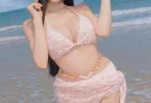 咬一口兔娘(Yiko湿润兔) – 2025年7月作品 粉红假日 [97P+3V-2.17GB]-秀人美女