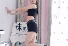 [BoBoSocks袜啵啵] NO.565 甜甜圈-高跟鞋、薄黑丝（脚尖微加固款）[150P-1V-5.45G]-秀人美女