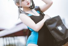 露Mercurius-i-蔚蓝档案-砂狼白子水着[15P-119MB]-秀人美女