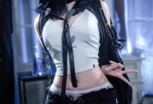 焖焖碳 – 黑茶子 [22P-286MB]-秀人美女