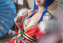 一米八的大梨子 – NO.032 圣姨和服 [18P-175MB]-秀人美女