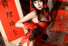 一米八的大梨子 NO.008 时崎狂三新春旗袍[12P-8.22MB]-秀人美女