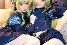 PoppaChan – Blue archive - nozomi & hikari[51P+11V-931.2M]-秀人美女