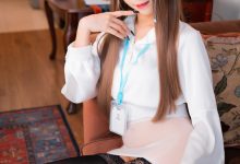 Money冷冷 –  透明OL 眼镜娘[58P+2V-3.17G]-秀人美女