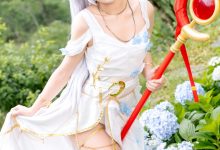 PoppaChan – Frieren Blue Valley Dress [78P+9V-1.34GB]-秀人美女