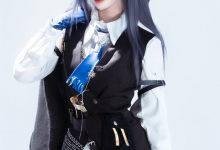 炭烤莉莉黑-明日方舟-德克萨斯[14P-141MB]-秀人美女