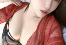 微密圈-爱喝牛奶的墩墩_大红睡衣[18P+2V-105MB]-秀人美女