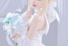 Shika小鹿鹿 –  FGO Saber花嫁[22P-284.5M]-秀人美女