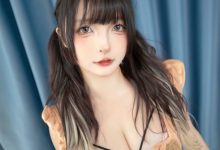 神楽坂真冬 –  白丝小熊[75P+2V-83.4M]-秀人美女