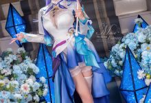 咬一口兔娘(Yiko湿润兔) – 鸣潮 坎特蕾拉 [114P+3V-2.48GB]-秀人美女