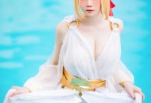 焖焖碳 –  FGO 尼禄睡裙 [27P-239MB]-秀人美女