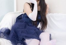 BoBoSocks袜啵啵 No.583 甜甜圈-高跟凉鞋、五指淡紫丝 [165P1V-9.13GB]-秀人美女