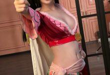 Ulichan NO.001 Boa Hancock [48P-664MB]-秀人美女