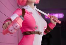 Ulichan NO.002 Gwenpool [62P-763MB]-秀人美女
