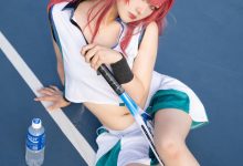 露Mercurius-i-碧蓝航线-布莱默顿·炙热的网球练习[20P-270MB]-秀人美女