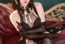 Natsuko夏夏子 –  碧蓝航线 镇海旗袍[76P-498M]-秀人美女