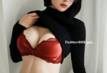 眼酱大魔王w-2024贺岁图-黑红[41P-498MB]-秀人美女