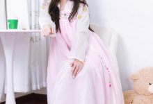 物恋传媒 No.2397 美兔-汉服、布鞋、粉色棉袜 [150P1V-3.88GB]-秀人美女