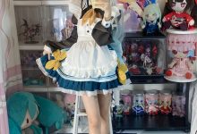 白栎Shirly-崩坏·星穹铁道-流萤女仆[66P+8V-1.06G]-秀人美女