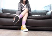 A&F No.259 Wangxiaoniu-的性感的脚丫粉色棉袜裸足 第2部 [MP4-3.00GB]-秀人美女