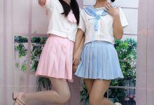 初夏女神 No.292 安妮、幺幺 粉蓝双花 [100P-4.24GB]-秀人美女