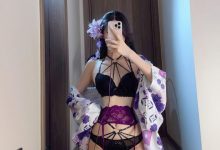 微密圈-唐十七[和服紫丝[18P+1V-37MB]-秀人美女